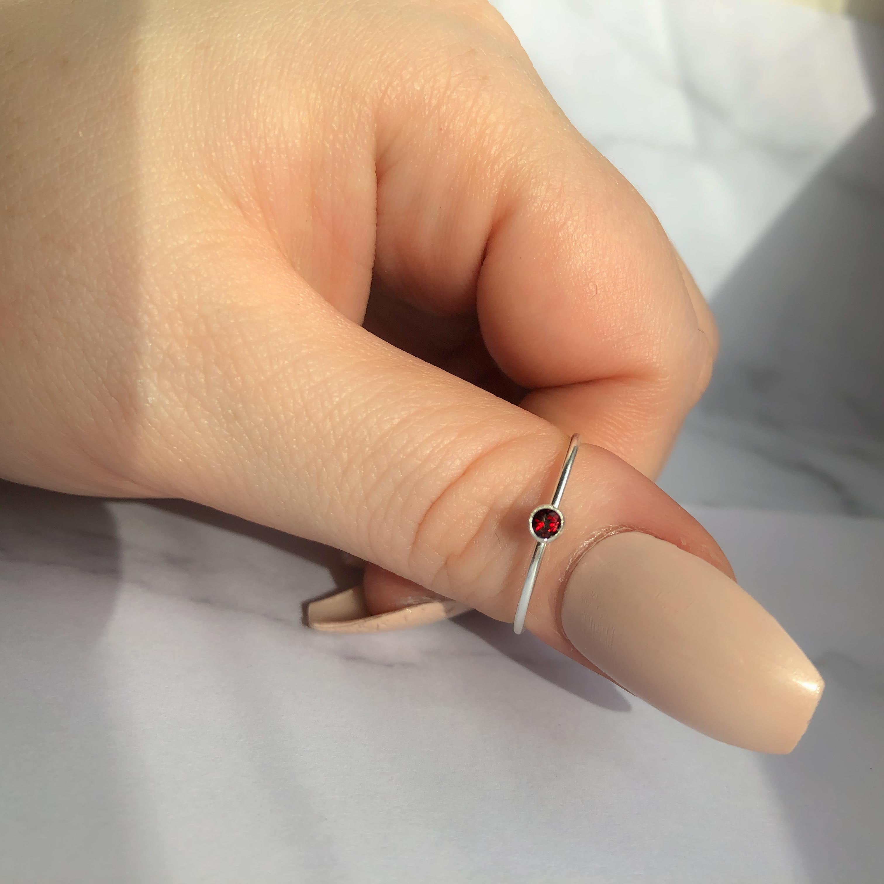 Garnet Ring