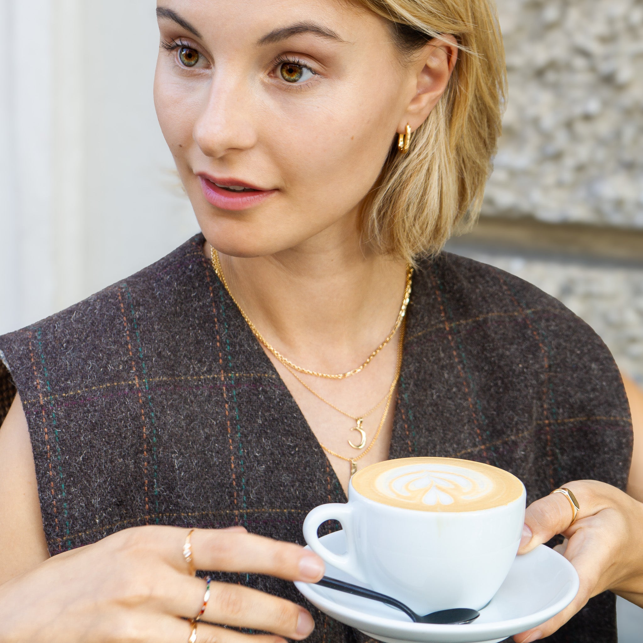 Hammered Hoops