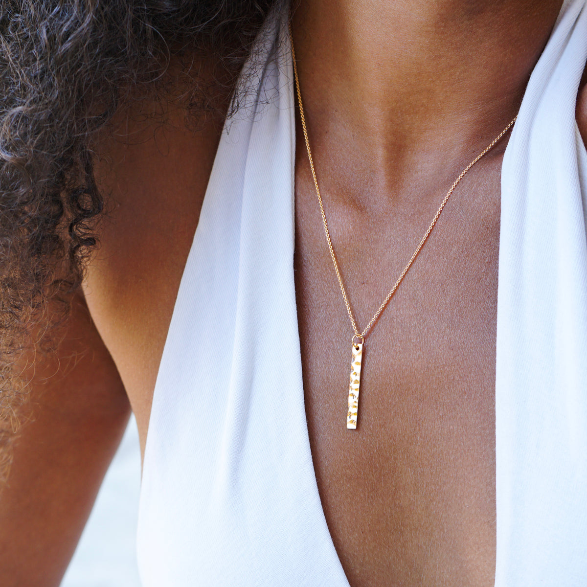 Hammered Necklace